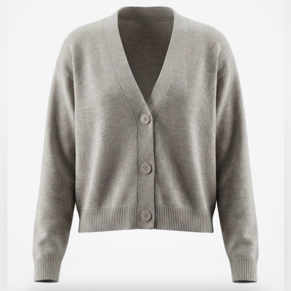 Old Navy Light Gray Women's Cardigan